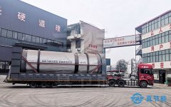 真節能電鍍污泥干化機裝車發往四川